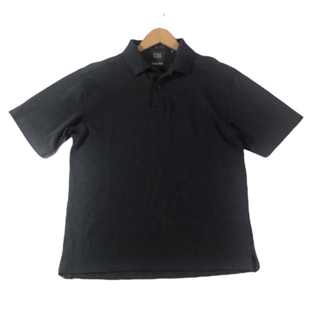Cutter‎ & Buck CB DryTec Gray Golf Polo Shirt